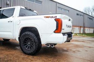 Toyota Tundra Performance Exhaust - Side Exit - CORSA Performance - Sport Cat-Back with Twin 4in Tips - Polished - `22-`25